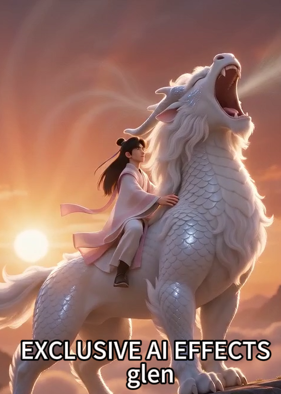 VIX-Glen-麟踏苍冥The qilin walks through the vast sky(Anchor development)