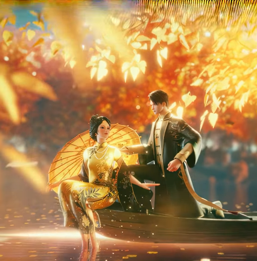 山河秋意浓The mountains and rivers are rich with the feeling of autumn(Anchor development)11