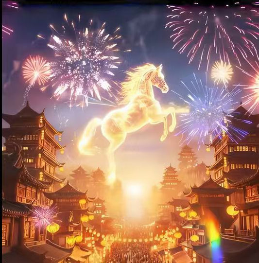 马跃盛世Horse Leaps Over a Prosperous Age(Anchor development)100