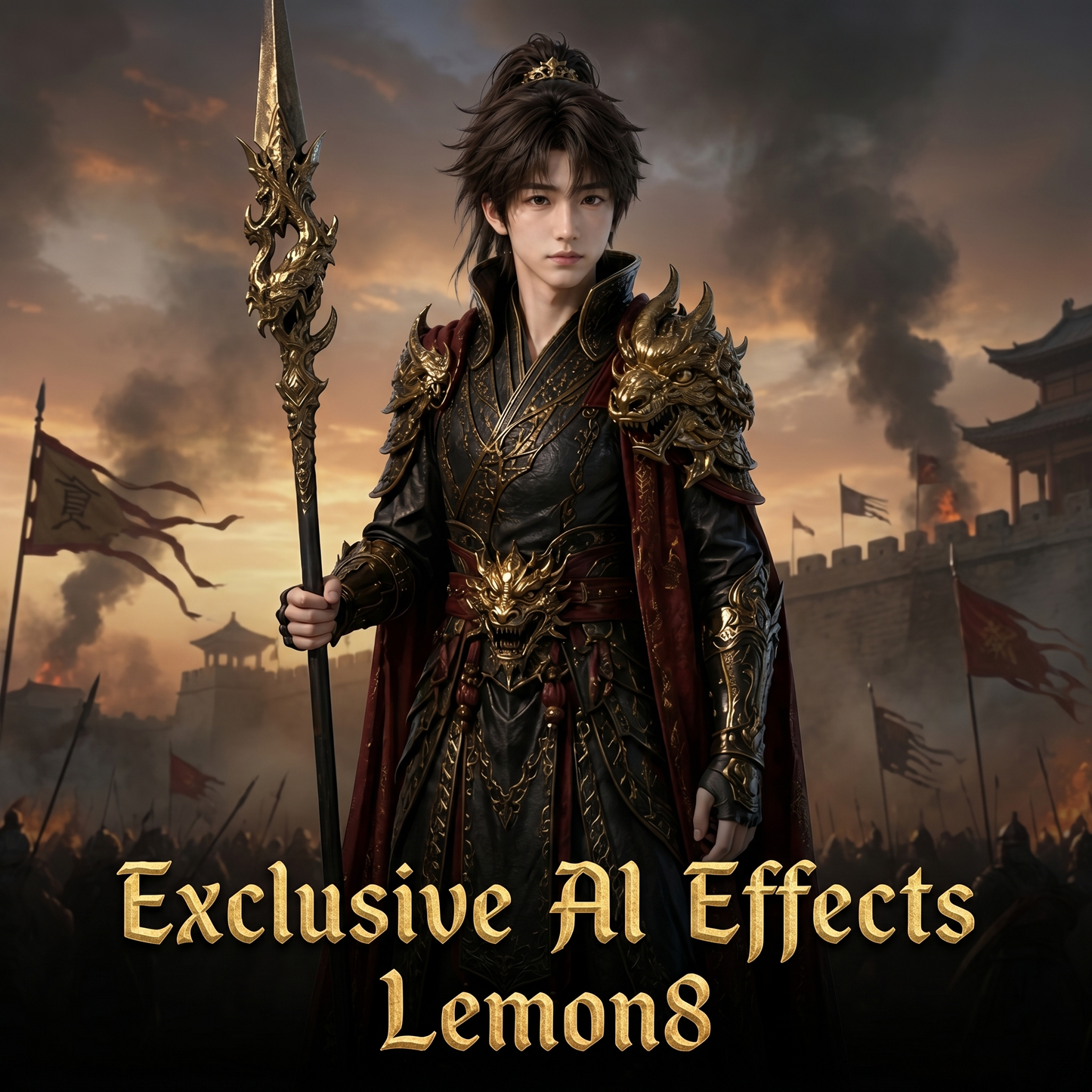 MAX—Lemon—万马奔腾a myriad of horses galloping(Anchor development)